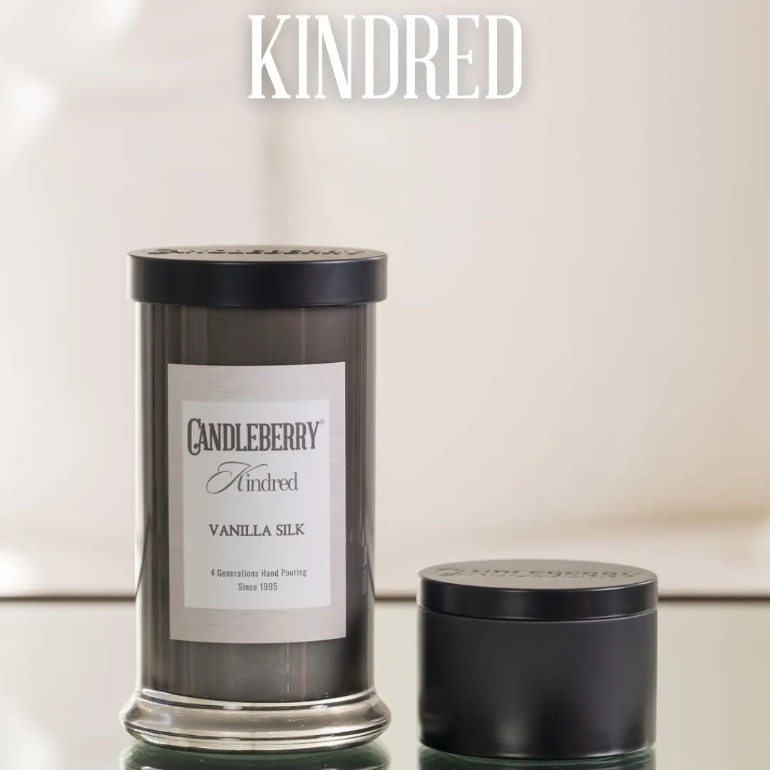 Candleberry Kindred collection candle at Winged Star Boutique